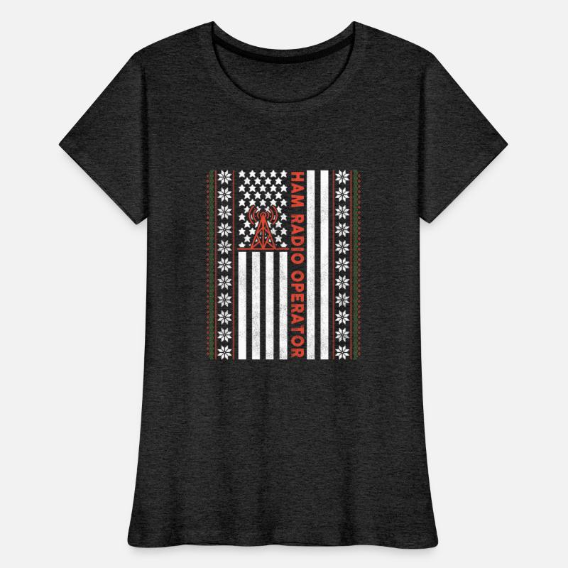Ham Radio Operator US Flag