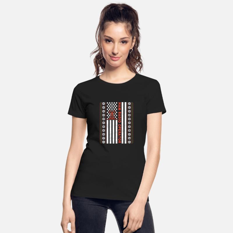 Ham Radio Operator US Flag