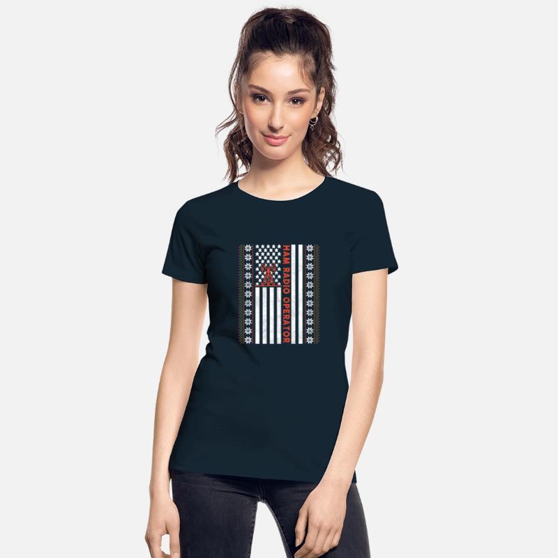 Ham Radio Operator US Flag