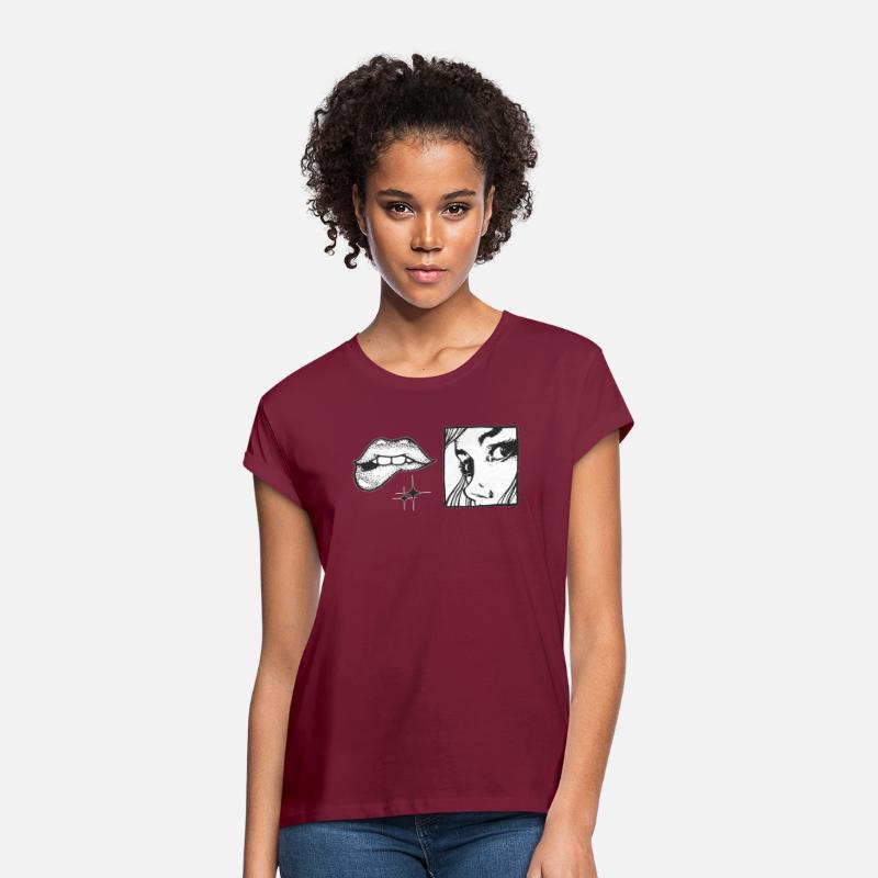 Hand Drawn Tattoo Style Women's Tee