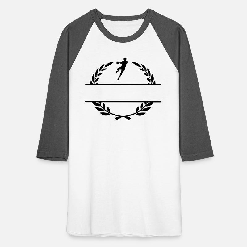Handball player in laurel wreath
