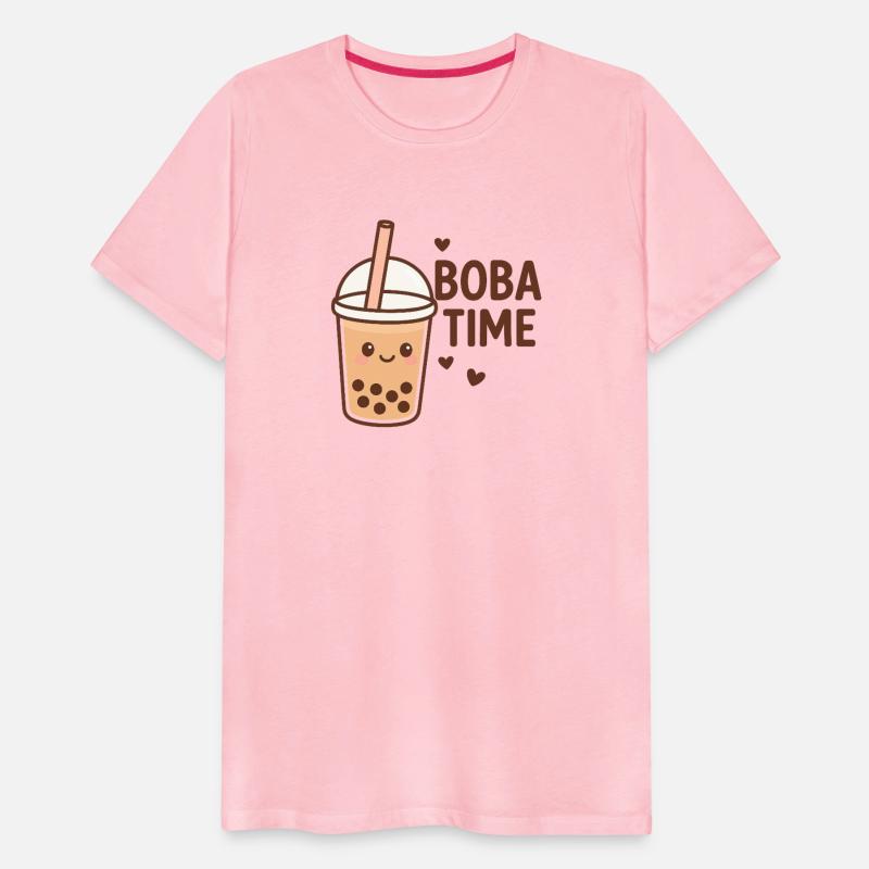 Happy Boba Time – Cute Bubble Tea Art