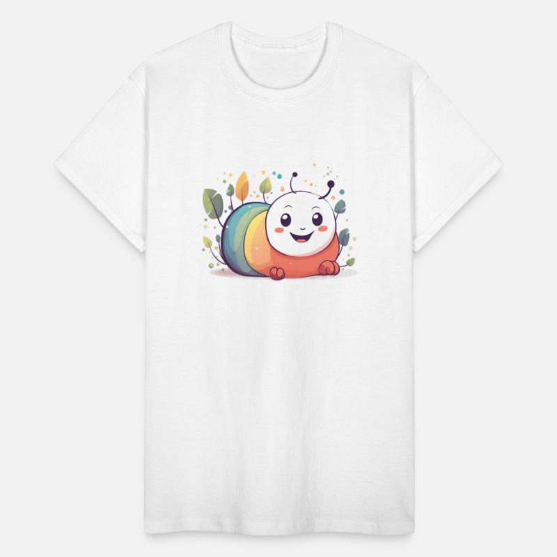 Happy little caterpillar