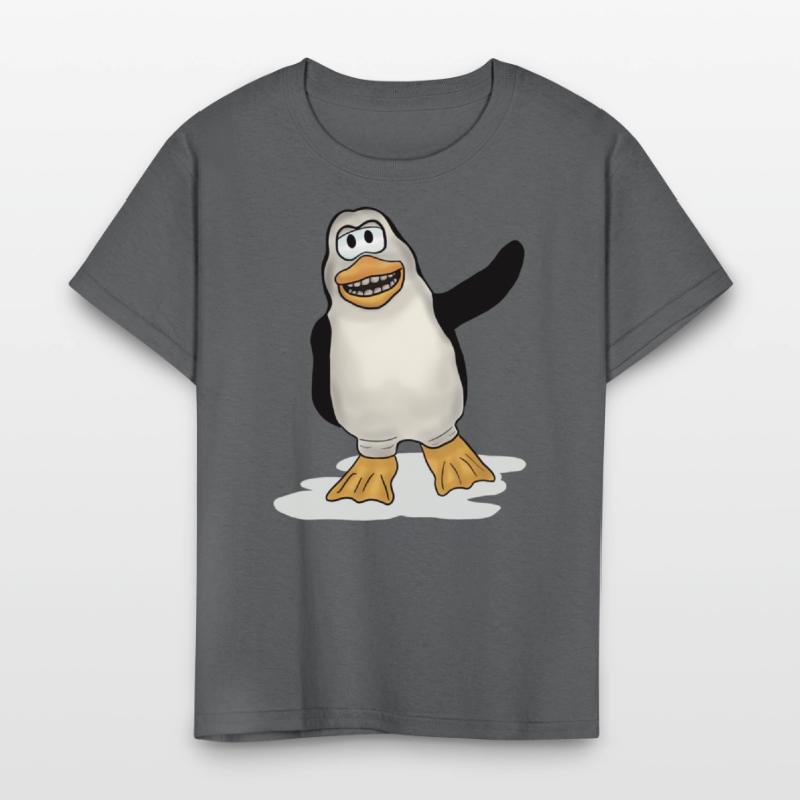 Happy the Penguin - Crazy Cool Kids Shirt Design
