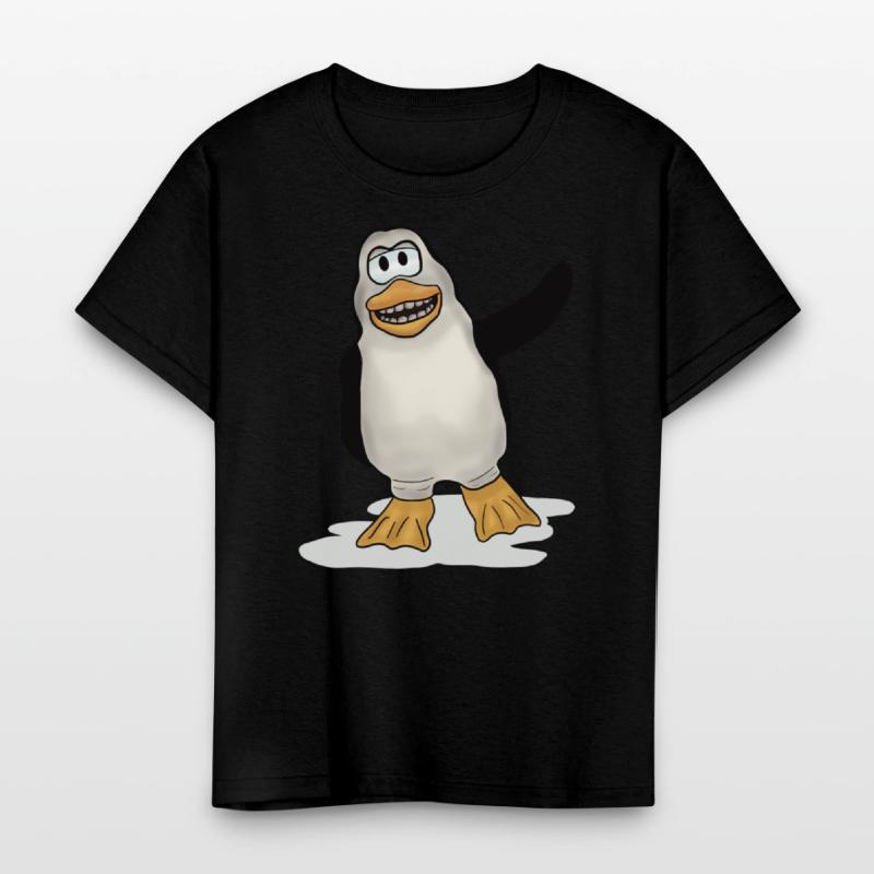 Happy the Penguin - Crazy Cool Kids Shirt Design