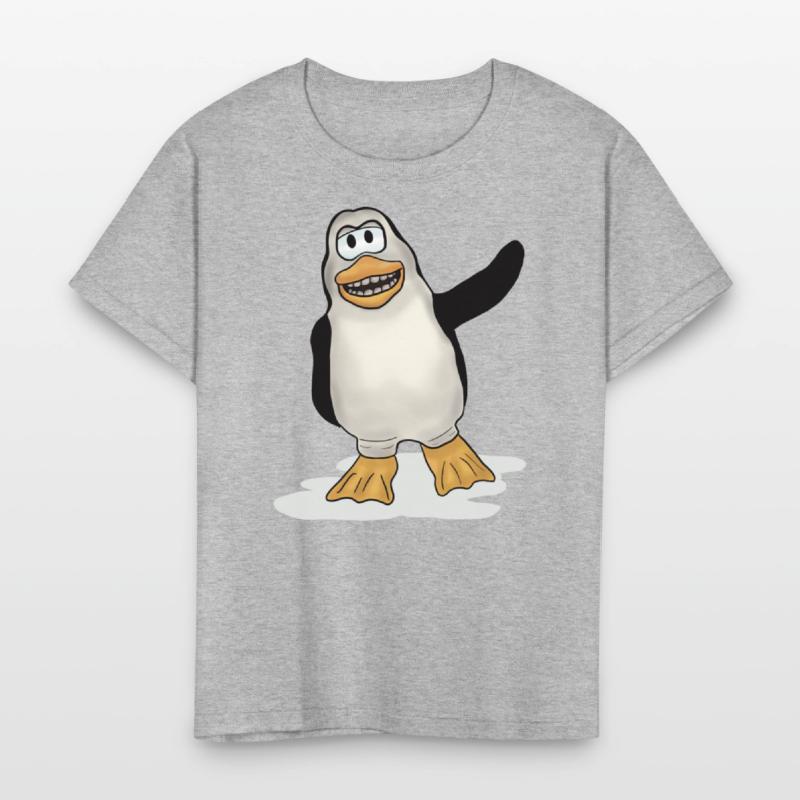 Happy the Penguin - Crazy Cool Kids Shirt Design