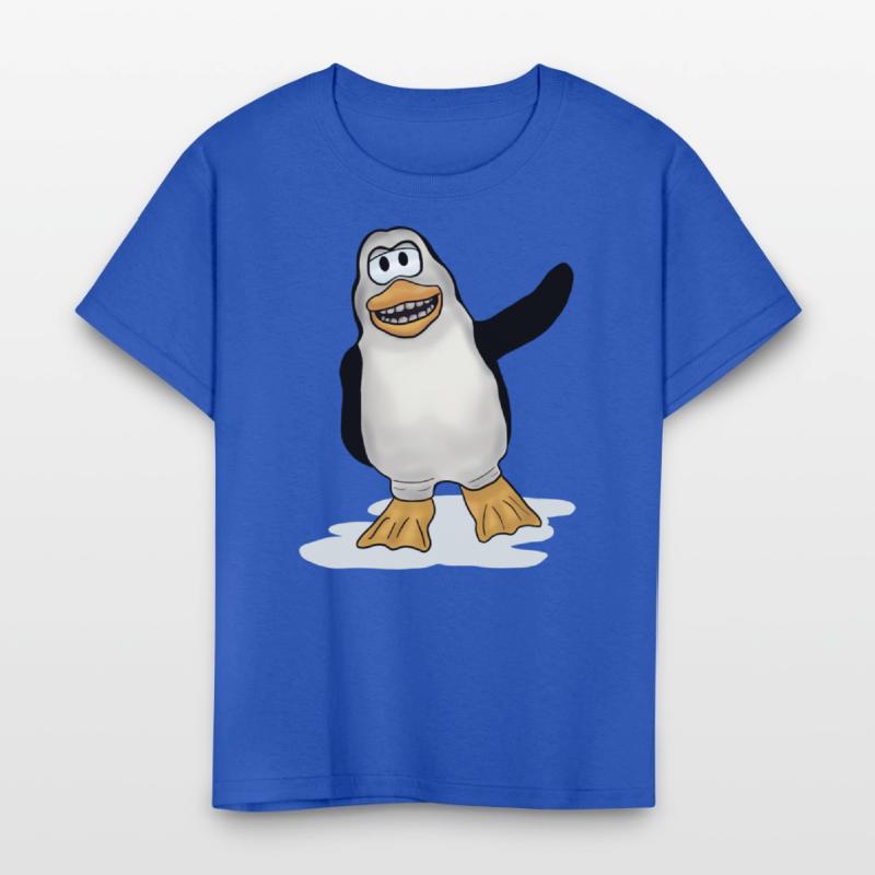 Happy the Penguin - Crazy Cool Kids Shirt Design