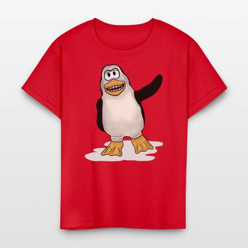 Happy the Penguin - Crazy Cool Kids Shirt Design