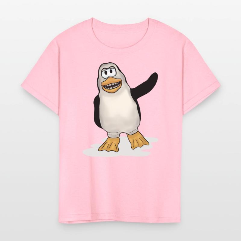Happy the Penguin - Crazy Cool Kids Shirt Design