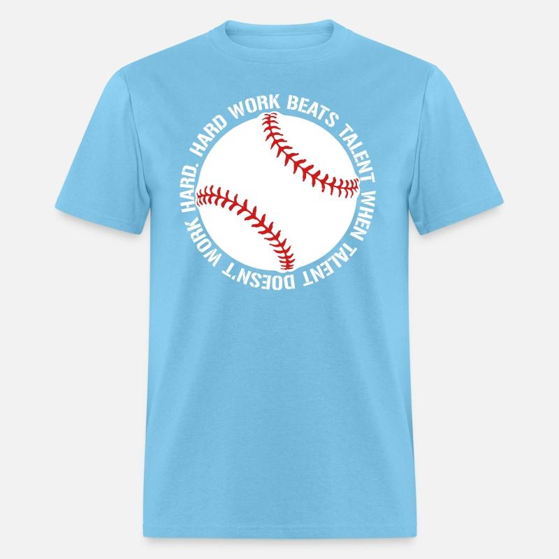 Hard Work Beats Talent Baseball shirt