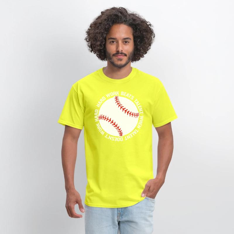 Hard Work Beats Talent Baseball shirt