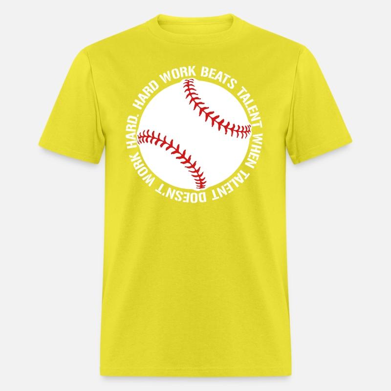 Hard Work Beats Talent Baseball shirt