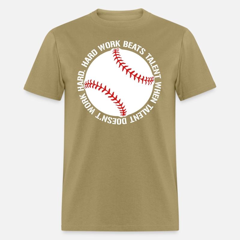 Hard Work Beats Talent Baseball shirt