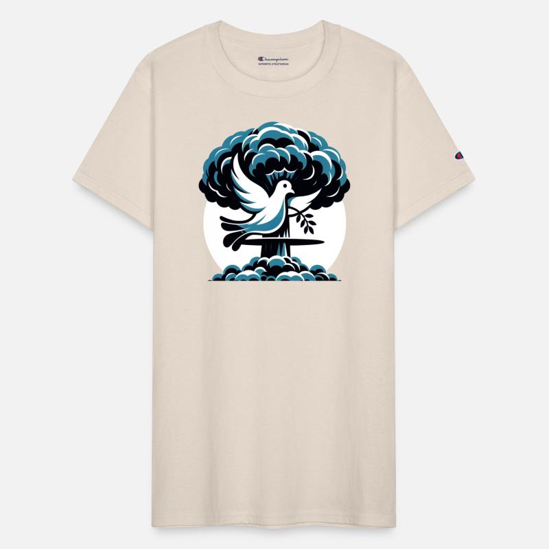 Harmony Dove - Peace Over Nuclear Power Art