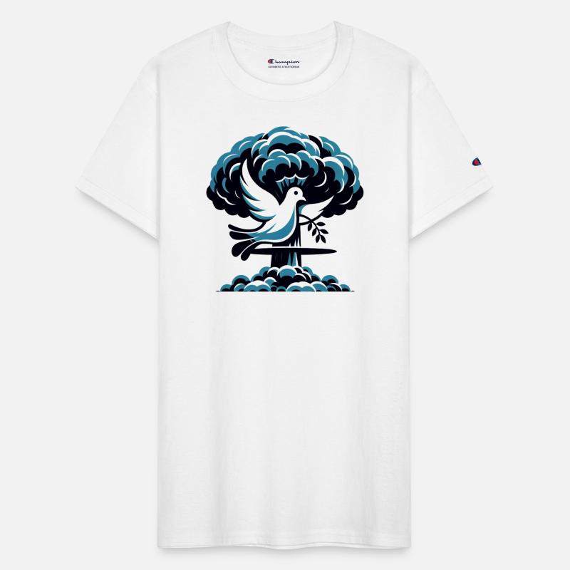 Harmony Dove - Peace Over Nuclear Power Art