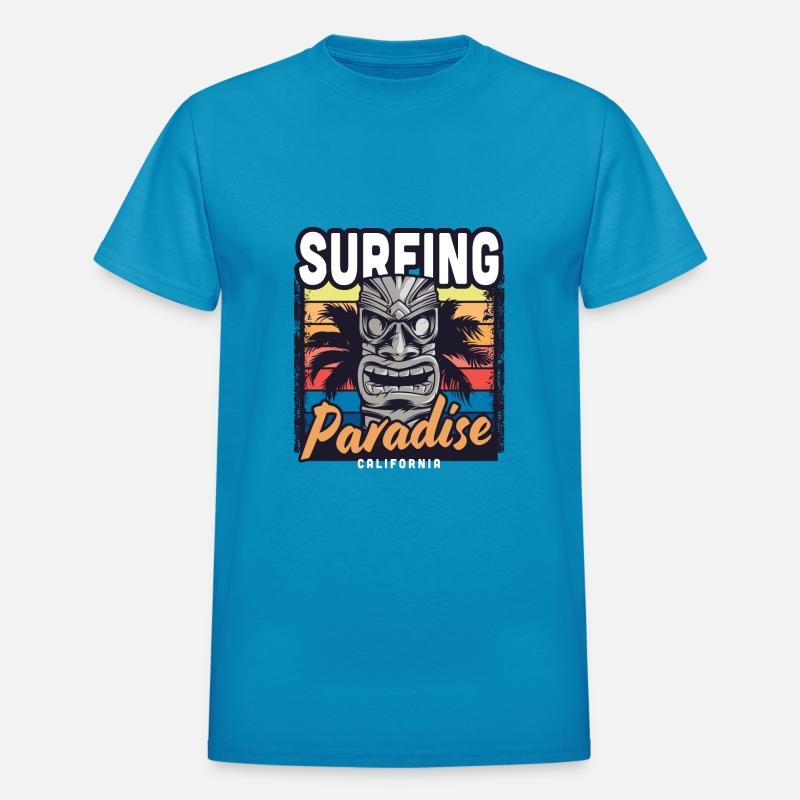 Hawaiian Surfing California Paradise