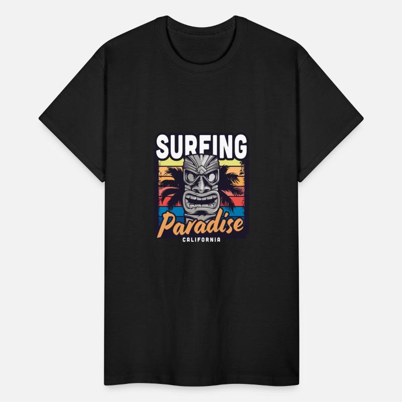 Hawaiian Surfing California Paradise