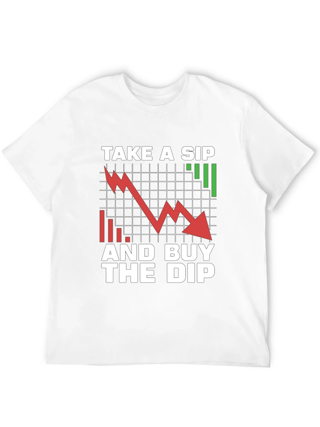 Take a Sip and Buy the Dip Graphic Tee