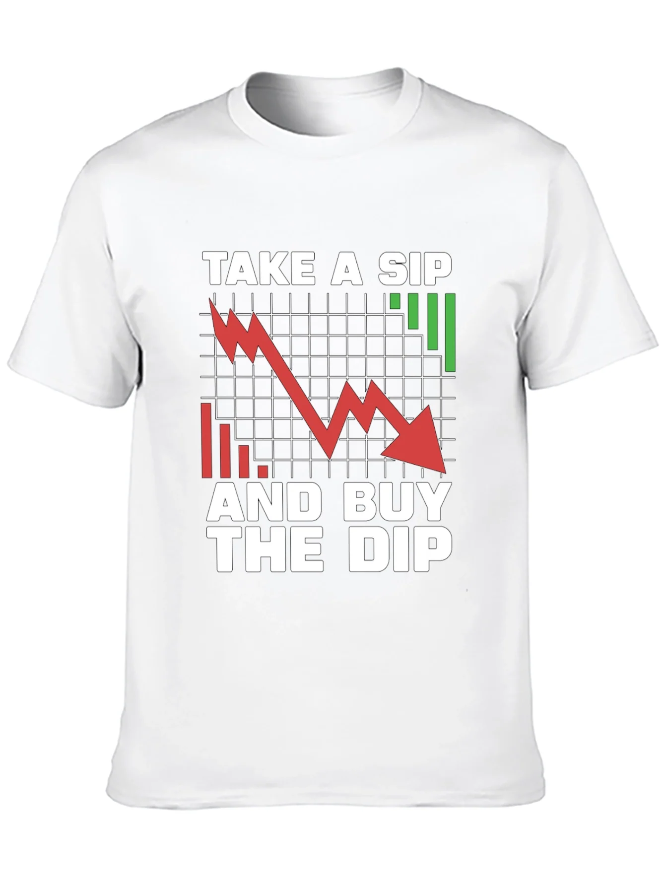 Take a Sip and Buy the Dip Graphic Tee