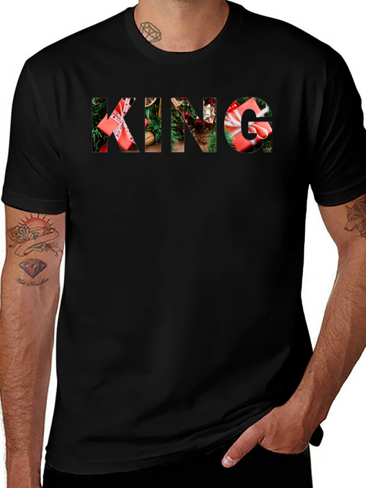Christmas King T-Shirt Festive Holiday Apparel