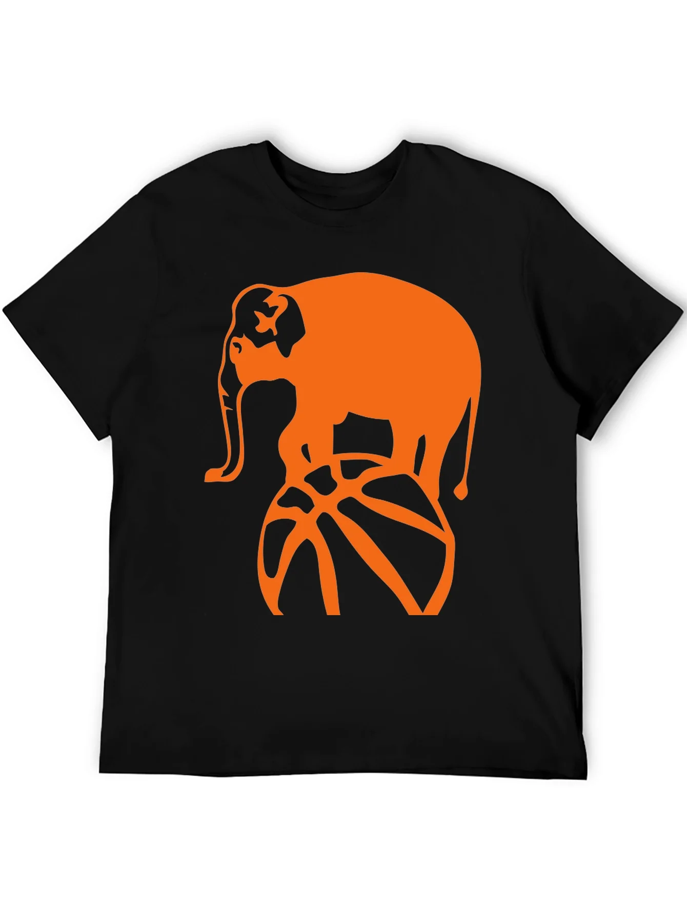 Elephant Basketball Graphic T-Shirt