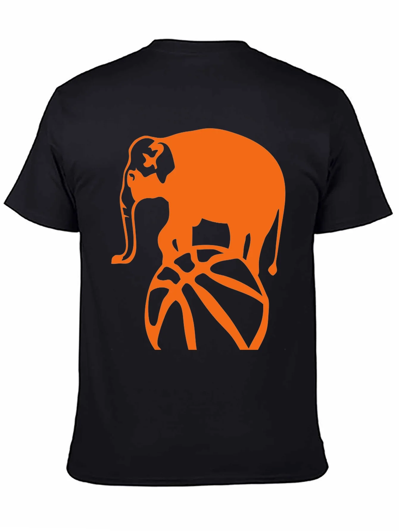Elephant Basketball Graphic T-Shirt