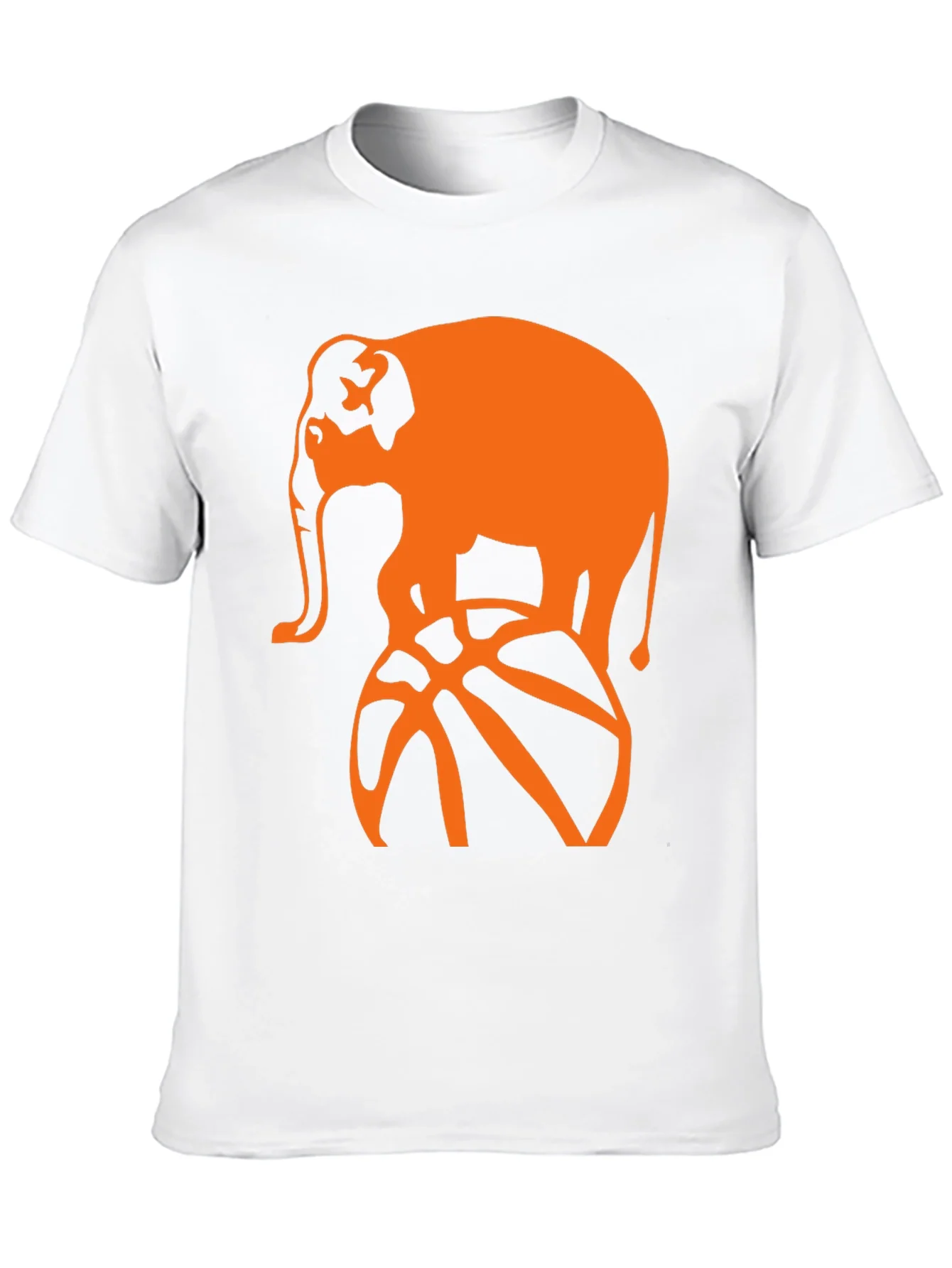 Elephant Basketball Graphic T-Shirt