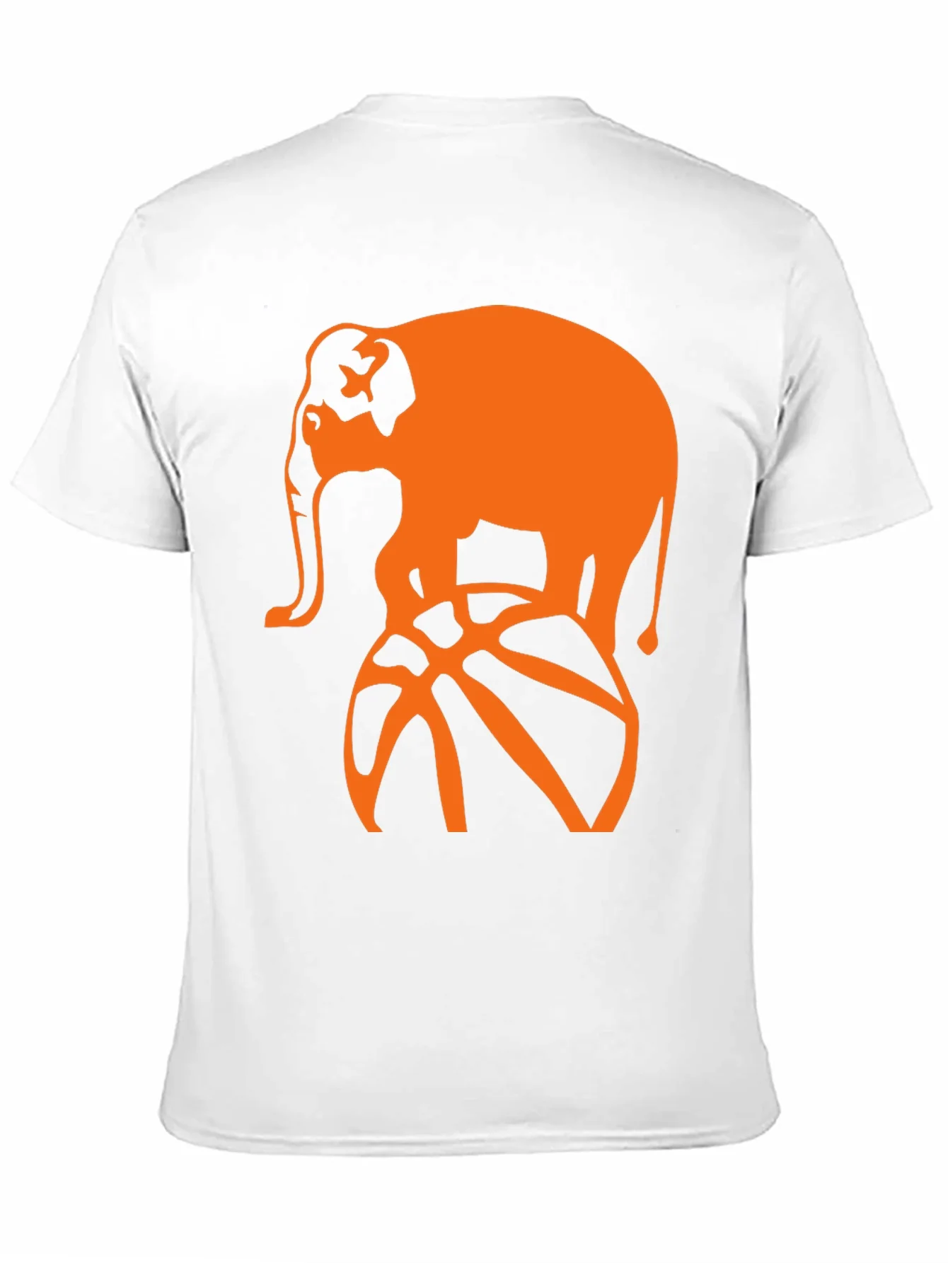 Elephant Basketball Graphic T-Shirt
