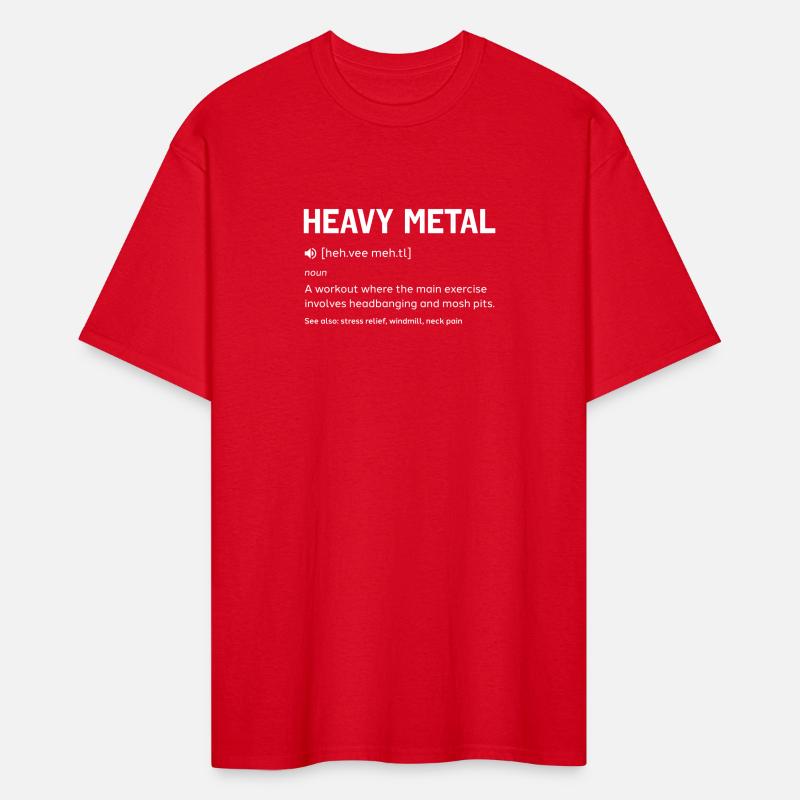 Heavy Metal Funny Definition