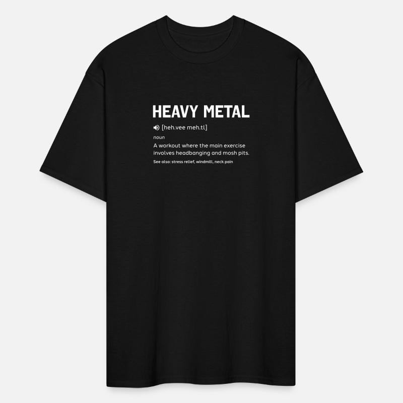 Heavy Metal Funny Definition