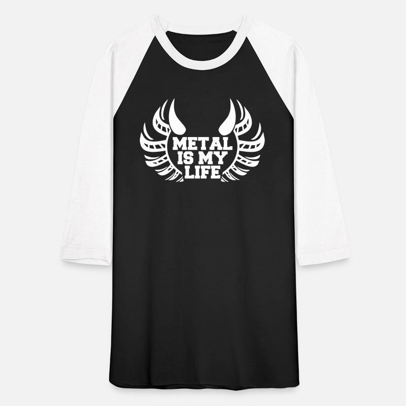 Heavy Metal Is My Life Hard Rock Music Text Quote