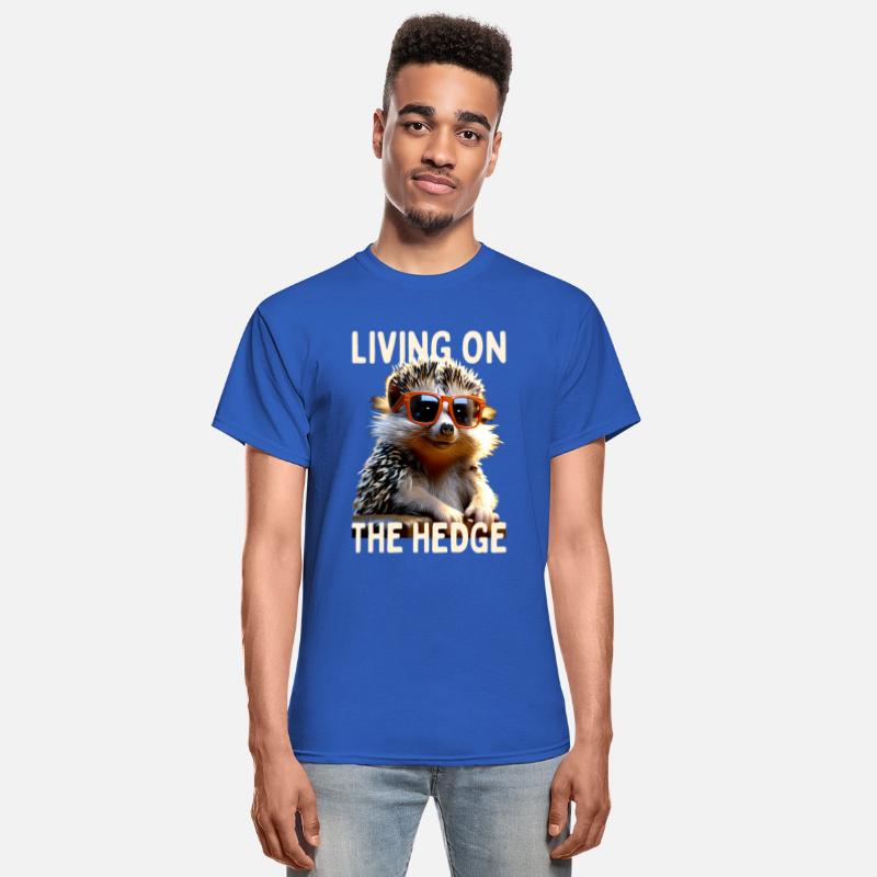 Hedgehog Living on the Hedge Pun I Love Hedgehogs