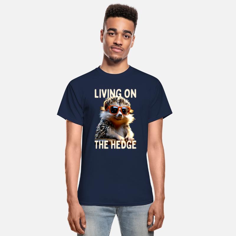 Hedgehog Living on the Hedge Pun I Love Hedgehogs