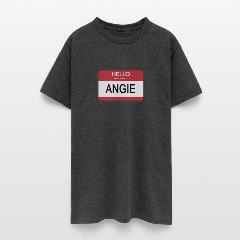 Hello Name Angie Tag