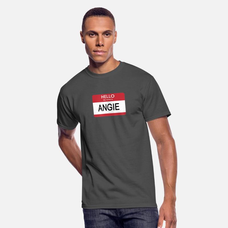 Hello Name Angie Tag