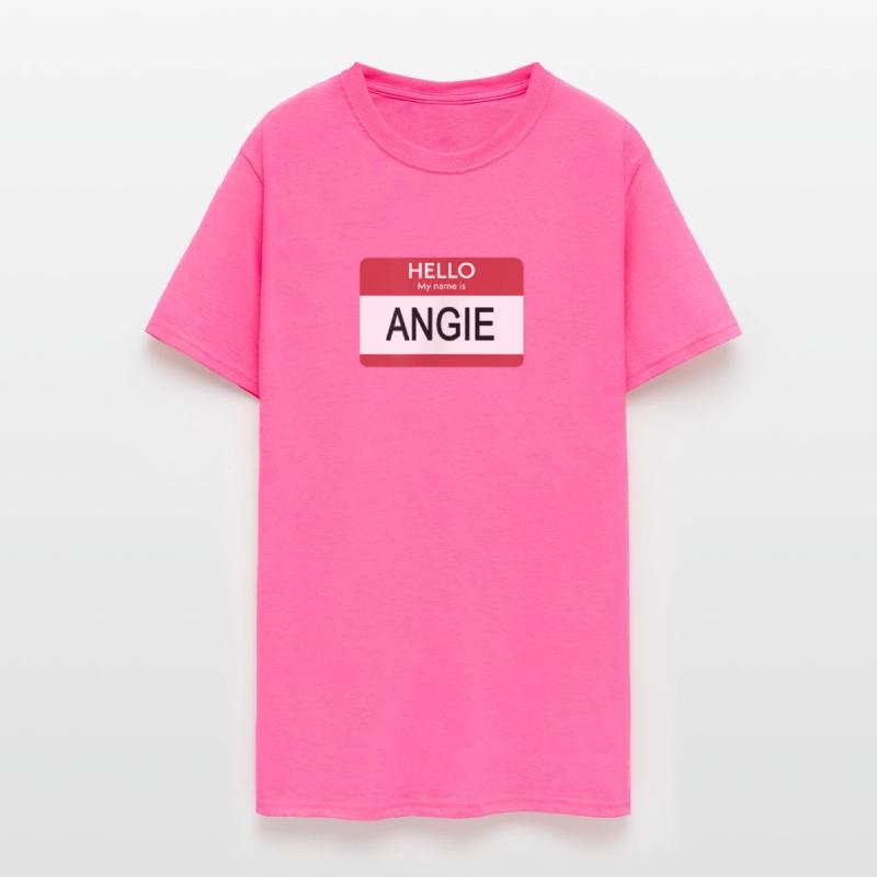 Hello Name Angie Tag
