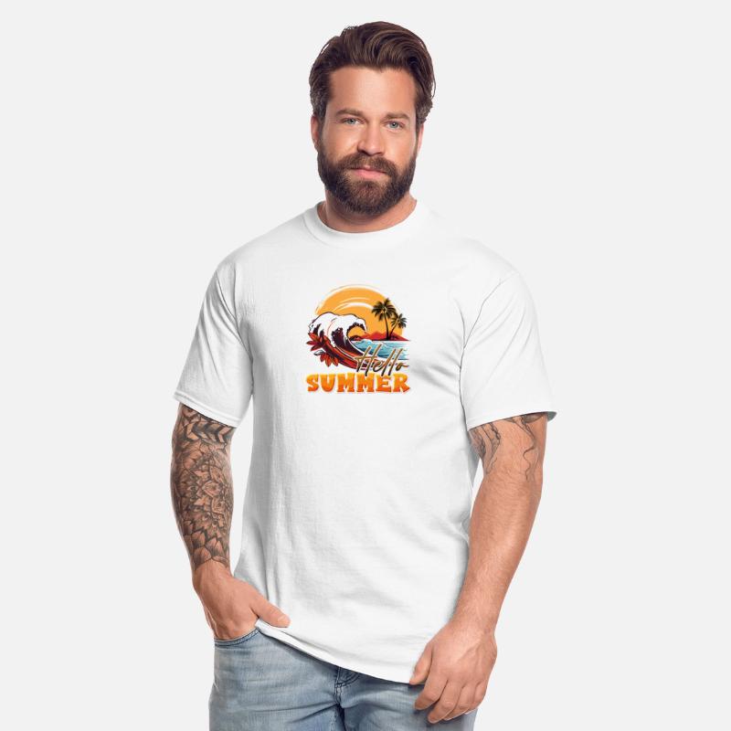 Hello summer Ride the Waves Embrace Summer Vibes