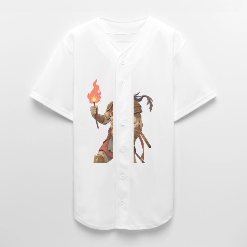 Heroic Warrior with Torch