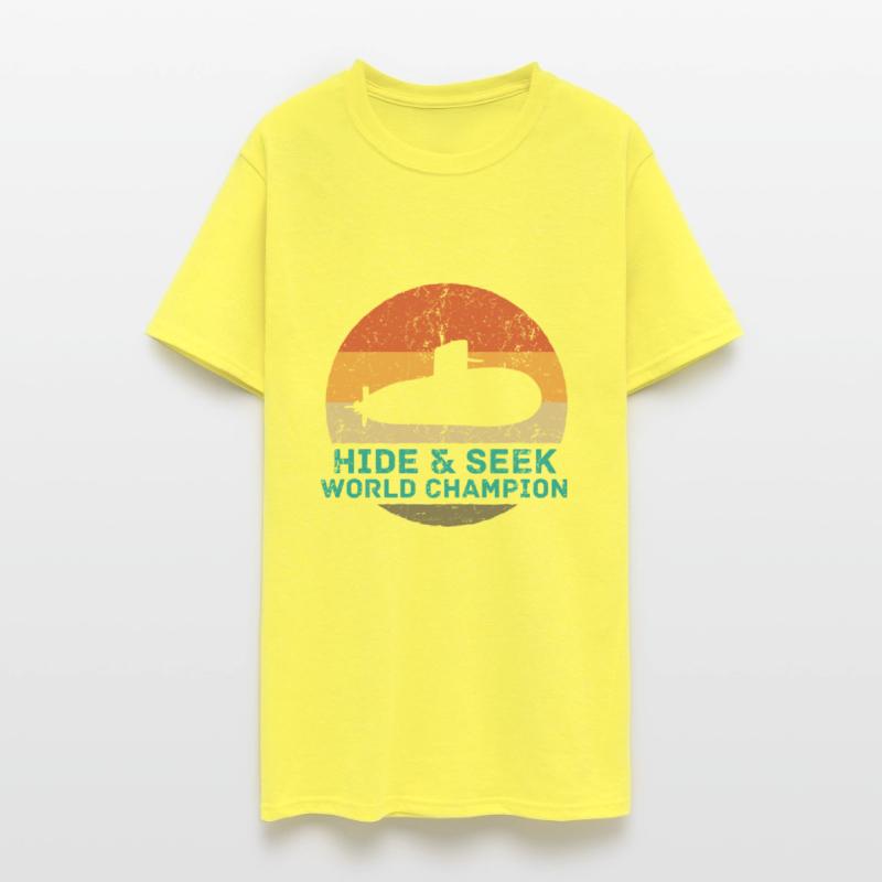 Hide And Seek World Champion Retro Submarine Navy