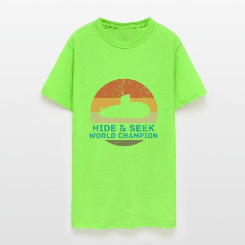 Hide And Seek World Champion Retro Submarine Navy