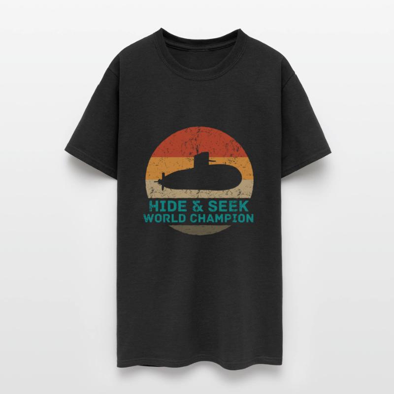 Hide And Seek World Champion Retro Submarine Navy