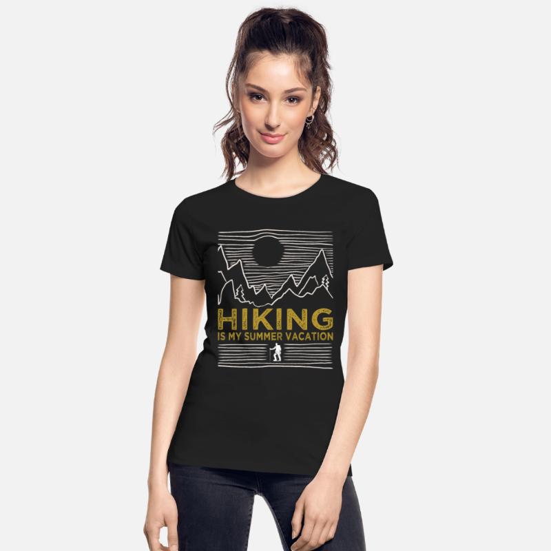 Hiking is my summer vacation hiker trekking