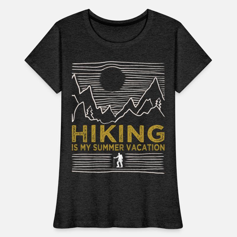 Hiking is my summer vacation hiker trekking