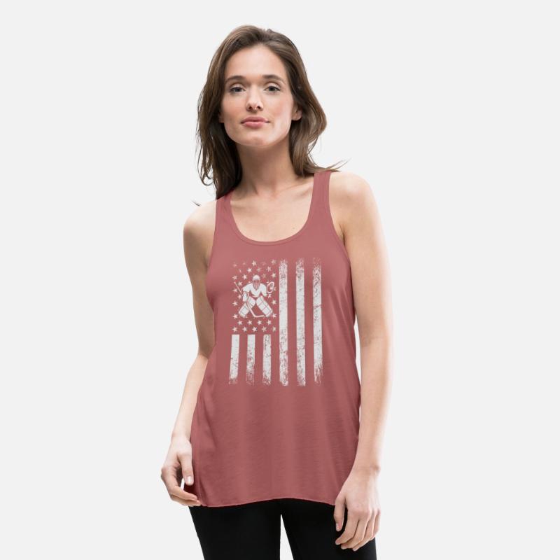 Hockey usa flag kipper