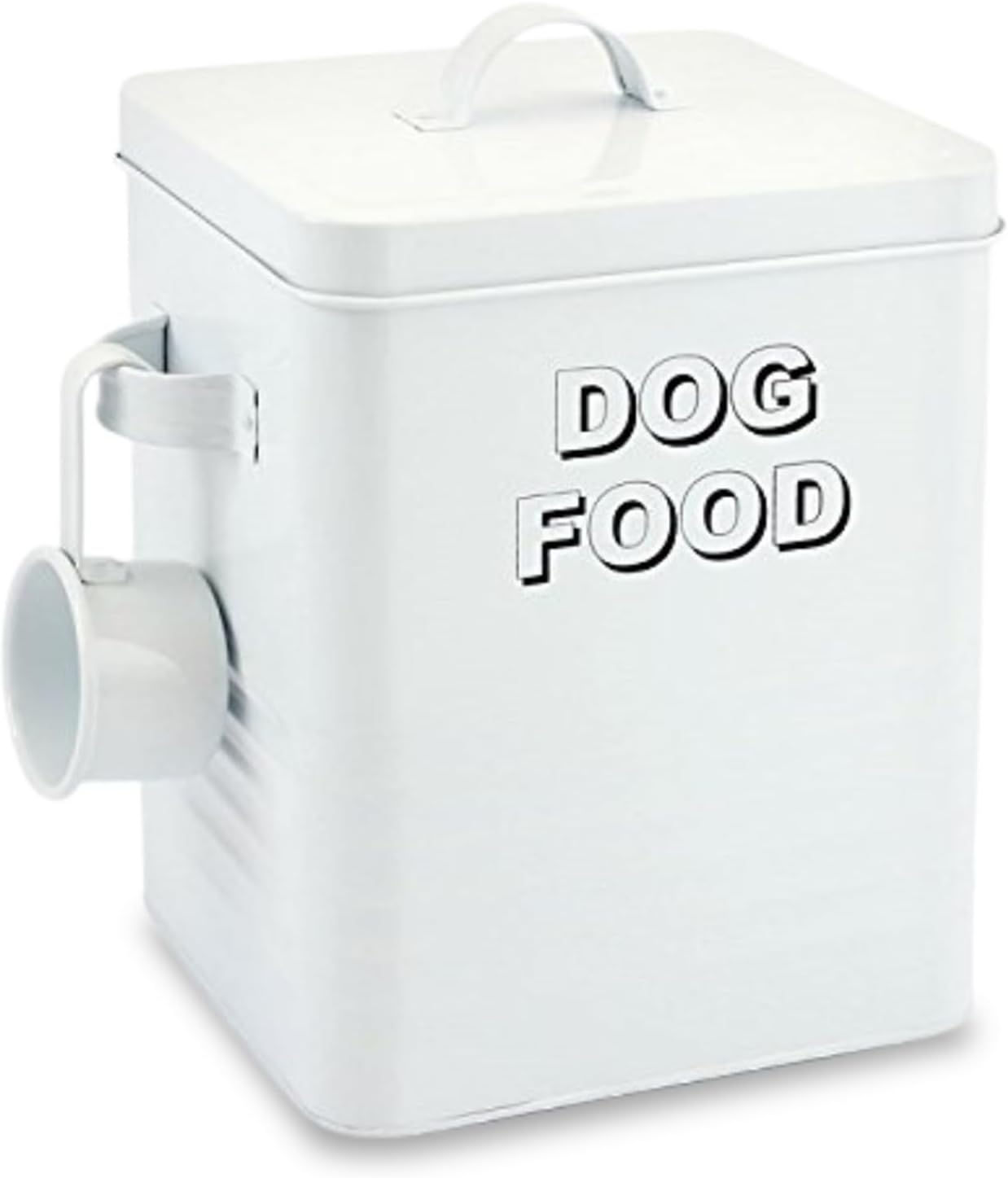 HOMION Metal dog food tin pets food storage box co - Best Seller
