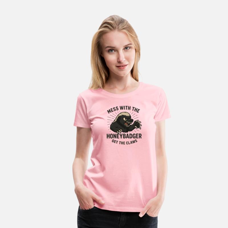 Honeybadger Claws Shirt – Mess with the Honeybadge