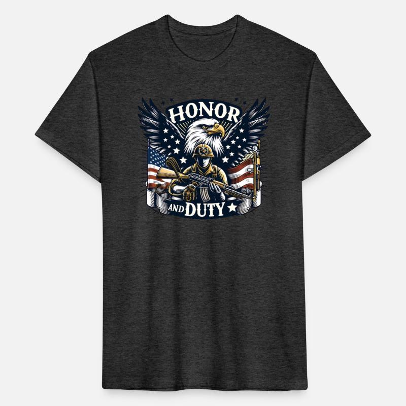 Honor and Duty Eagle