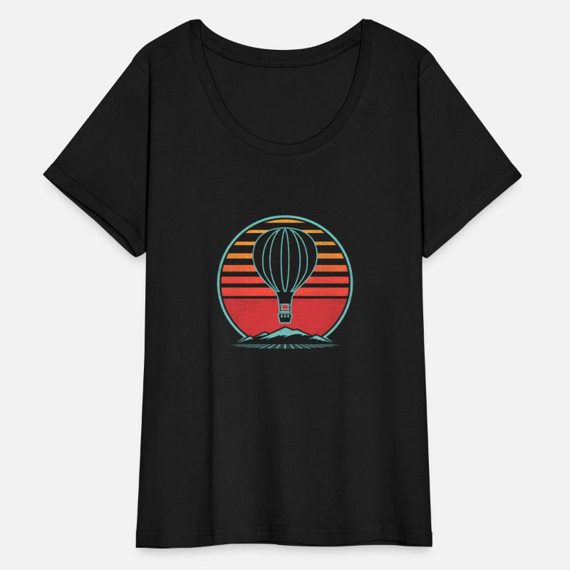 Hot Air Balloon Flying 80S Style