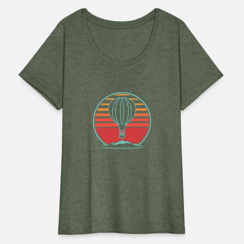 Hot Air Balloon Flying 80S Style