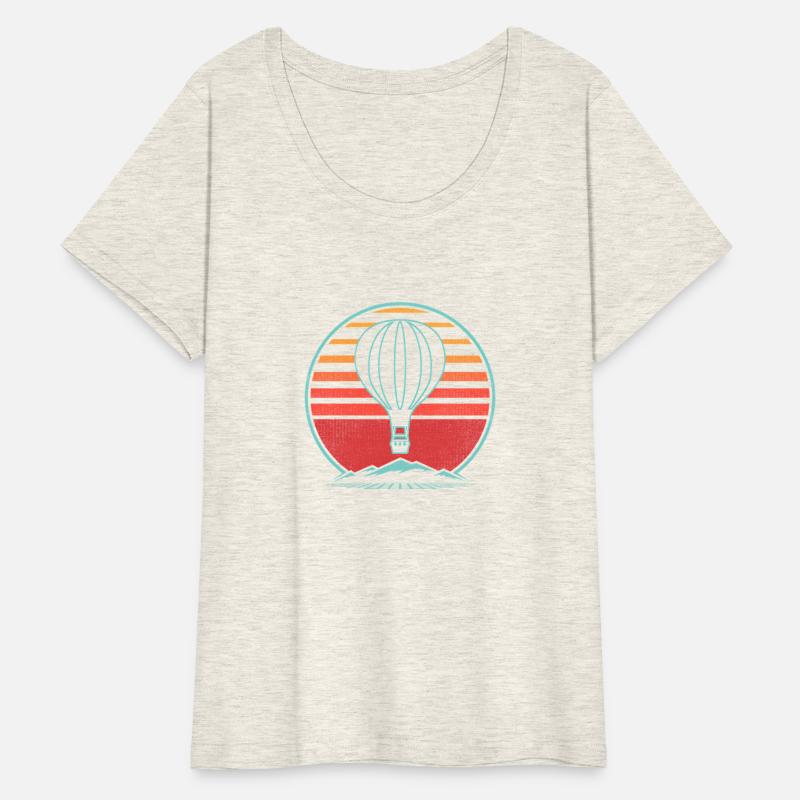 Hot Air Balloon Flying 80S Style